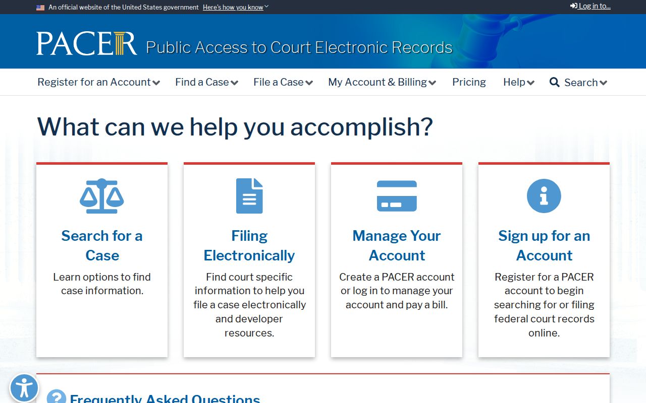 Ware County federal criminal court case search through PACER